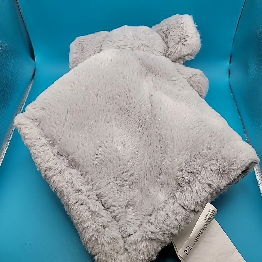Plush Elephant Lovey‎ Baby Blanket by SL Home Fashions Soft Thick